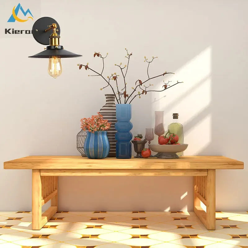 Modern Pleated Skirt LED Wall Lamp for Living Room Decor