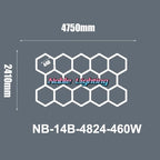 Hexagon LED Ceiling Light: High-Performance, Best-Selling, Honeycomb Design