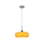 Luxe Orange Pendant Lamp for Dining Room & Bedroom Decoration by Afralia™