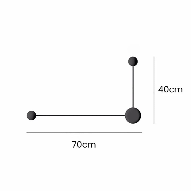 Minimalist Nordic LED Wall Sconce for Home Indoor Decor