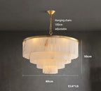 Marble Chandelier: Luxury Living Room Pendant Light Fixture.getOwnProperty