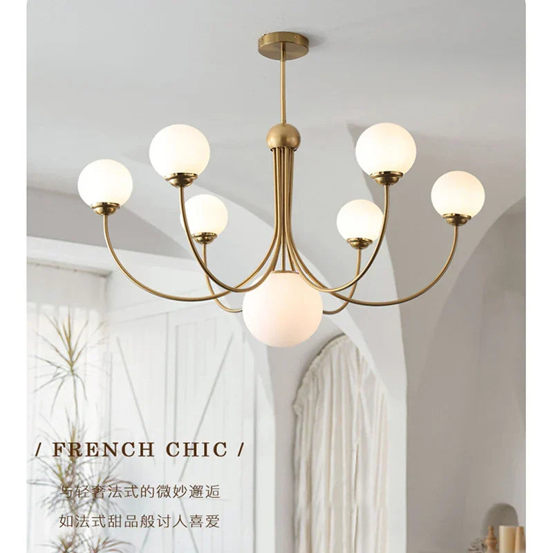 Modern Living Room & Restaurant Chandelier Collection in American & French Styles