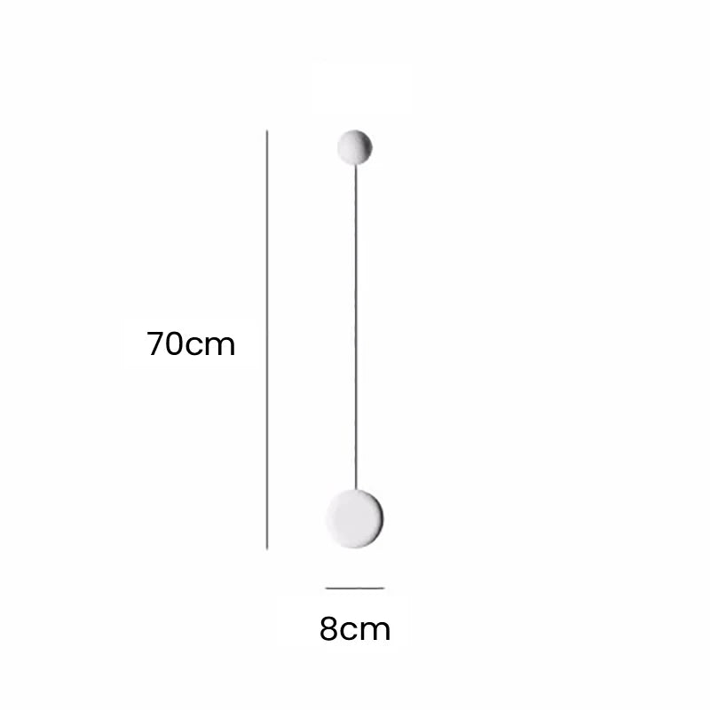 Minimalist Nordic LED Wall Sconce for Home Indoor Decor