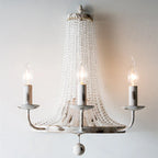 Crystal Tassel Wall Lamp: Elegant LED Lighting for Home, Hotel, and Lobby Decor