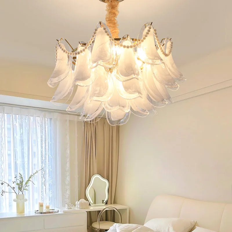 Crystal Chandelier: Modern Light Luxury for Living Room, Bedroom, Dining.