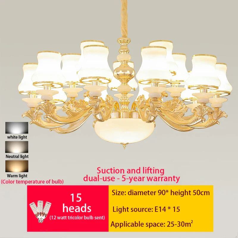 European Modern Chandelier Combination Package: Hot Selling Living Room Dining Room Bedroom Lamps