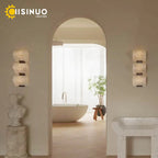 Marble LED Wall Lamp for Modern Bedroom and Home Decor