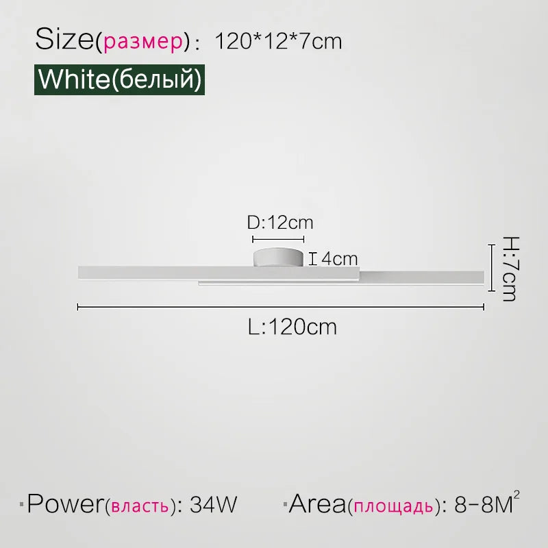 Minimalist Ceiling Lamp for Aisle Entrance Hallway Balcony Cloakroom Lighting