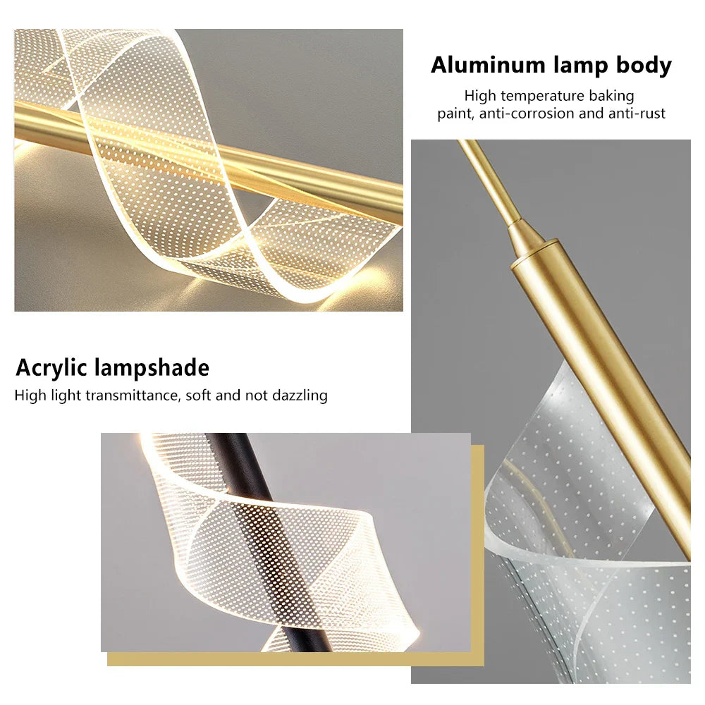 Nordic LED Pendant Lights Indoor Lighting Modern Decor Hanging Lamp