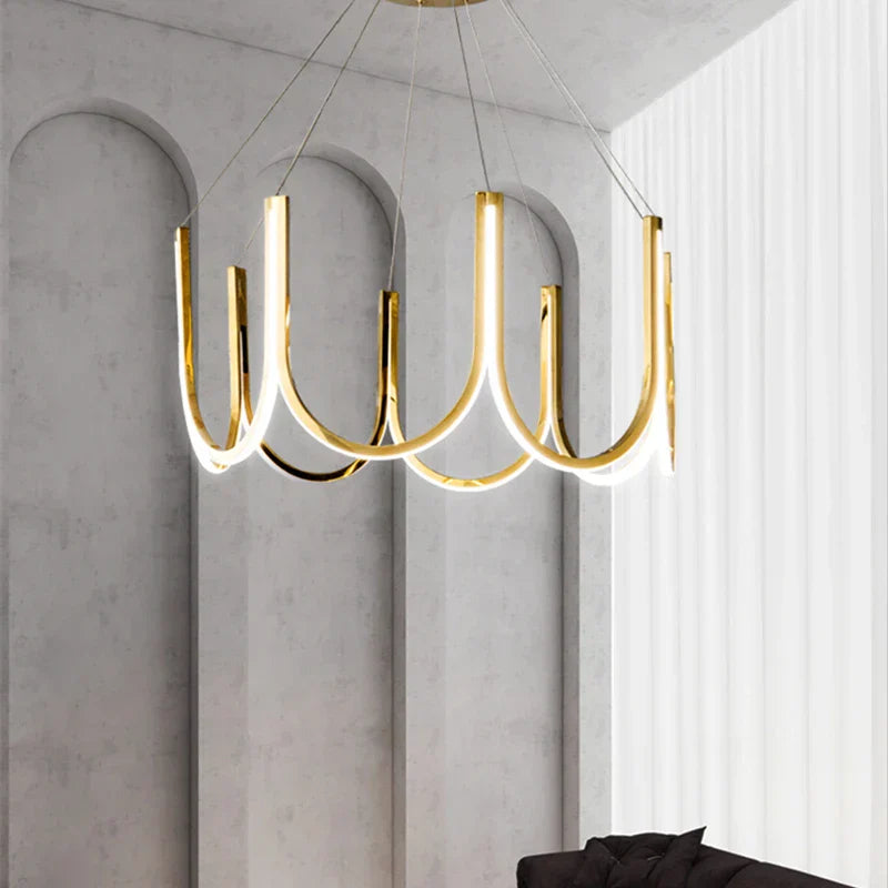 Minimalist LED Ceiling Chandelier for Living Room, Bedroom, and Restaurant