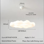 Acrylic Cloud LED Ceiling Chandelier for Living Room and Bedroom