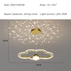 Starry Sky Kids Chandelier Light for Bedroom Study Room Decoration