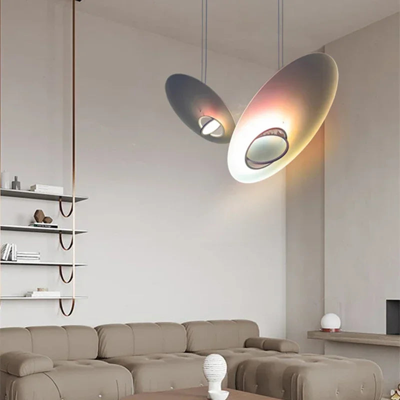 Rotatable LED Chandelier: Modern Dining Table & Party Pendant Light