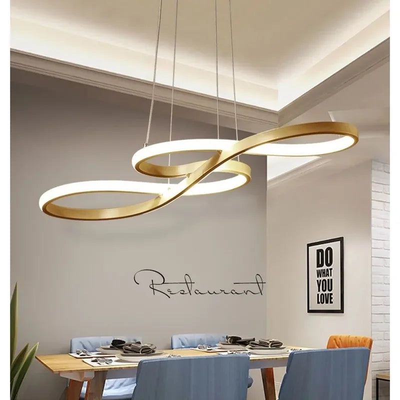Nordic LED Chandelier for Dining Room, Living Room, Bedroom, Kitchen, and Bar