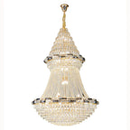 Crystal Chandelier: Elegant European Luxury Lighting for Living Room, Restaurant, and Bedroom
