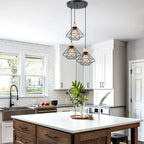 Industrial Wood Ceiling Chandelier for Bedroom Cafe Bar Restaurant Decor