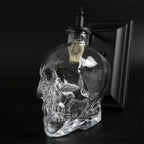 Skull Light Glass Sconce - Creative Nordic Design Wall LED Lamp