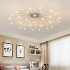 Nordic Sky Star Ceiling Lamps Modern Chandeliers Romantic Bedroom Children's Room Lighting