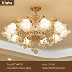 Crystal Luxury Ceiling Chandelier for Living Room, Hotel, Villa Lobby - Nordic Modern Lighting