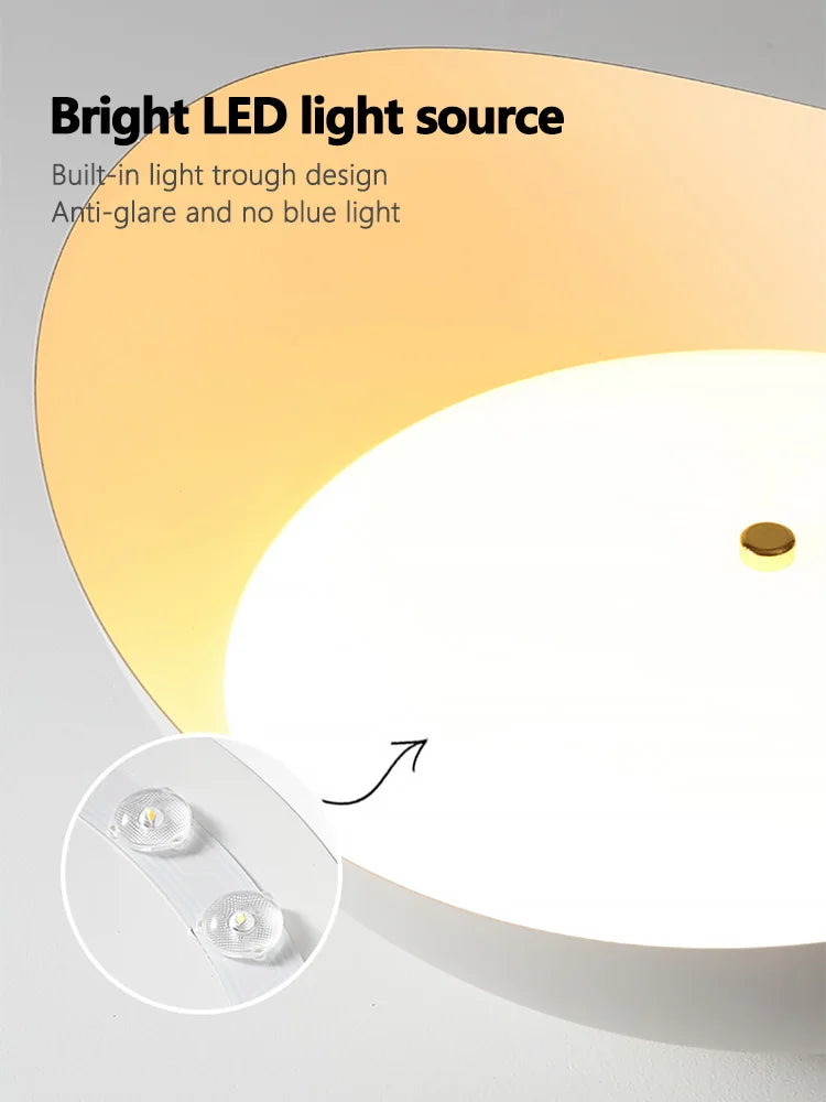 Modern Minimalist Designer Ceiling Lamp for Bedroom and Study Room