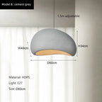 Wabi-sabi Pendant Light for Home Decor, Modern Chandelier for Living Room, Bedroom, Dining Area