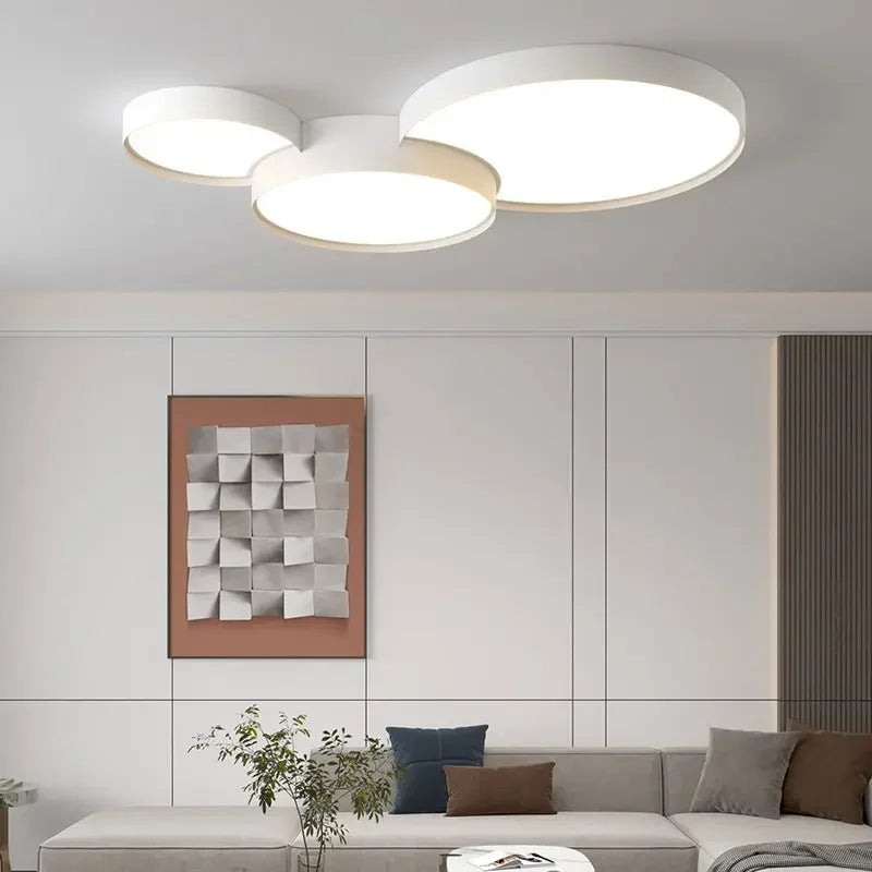 Smart LED Metal Ceiling Light for Living Room Bedroom Lighting Fixtures