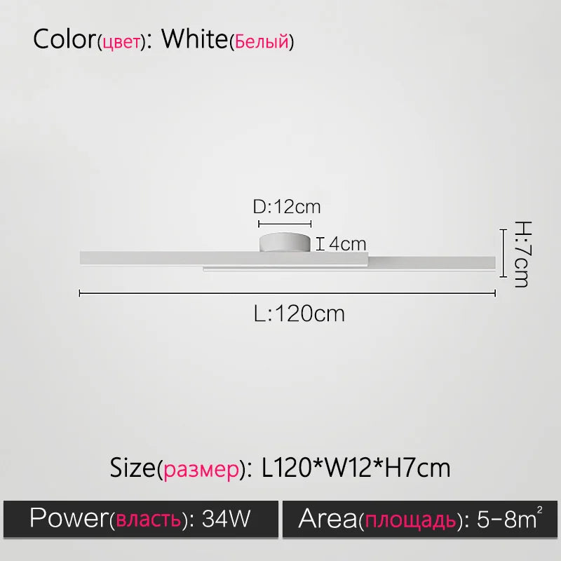 2023 Minimalist Nordic Ceiling Light for Living Room, Bedroom, Aisle & Balcony