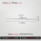 2023 Minimalist Nordic Ceiling Light for Living Room, Bedroom, Aisle & Balcony