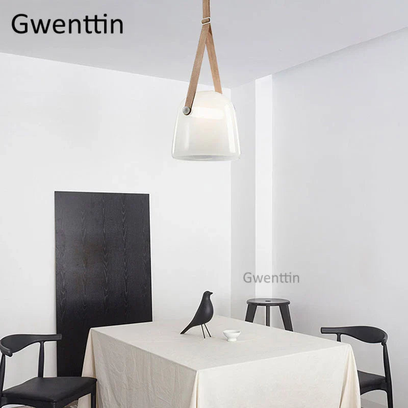 Mona Glass Pendant Lights LED Hanging Lamp for Home Decor