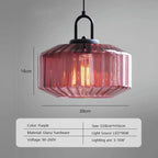 Retro LED Glass Chandelier for Dining Table, Bedroom & Restaurant