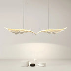 Winged LED Chandelier: Modern Acrylic Pendant Light for Home, Bar, Restaurant