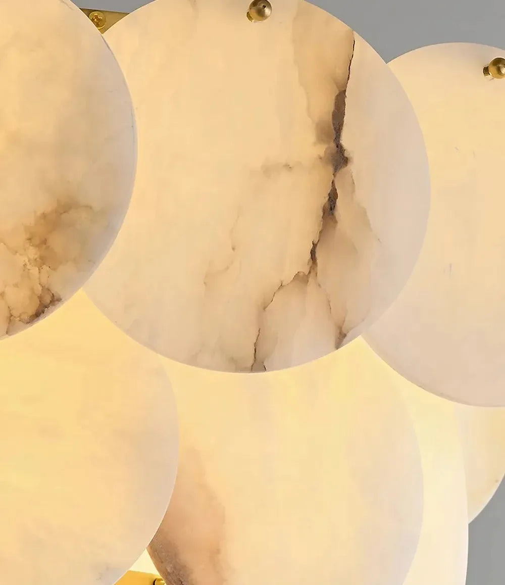 Marble Design Modern Chandelier for Living Room Bedroom Dining Ceiling Light