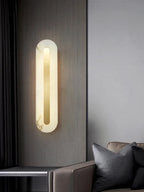 Marble LED Wall Sconce for Bedroom Living Room Hallway Hotel Decor