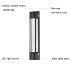 Outdoor Stainless Steel LED Wall Lamp IP65 Garden Sconce Light