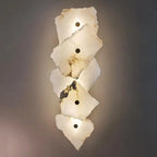 Marble & Copper LED Wall Sconce for Luxe Home Decor