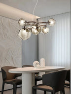 Nordic Glass Chandelier Luxury Pendant Lamps for Living Dining Bedroom