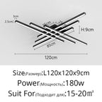 Modern Minimalist LED Ceiling Strip Lights for Living Room, Kitchen, Bedroom