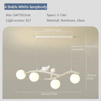 White Bird Ceiling Chandelier Kitchen Island Dining Pendant Lights Home Decor