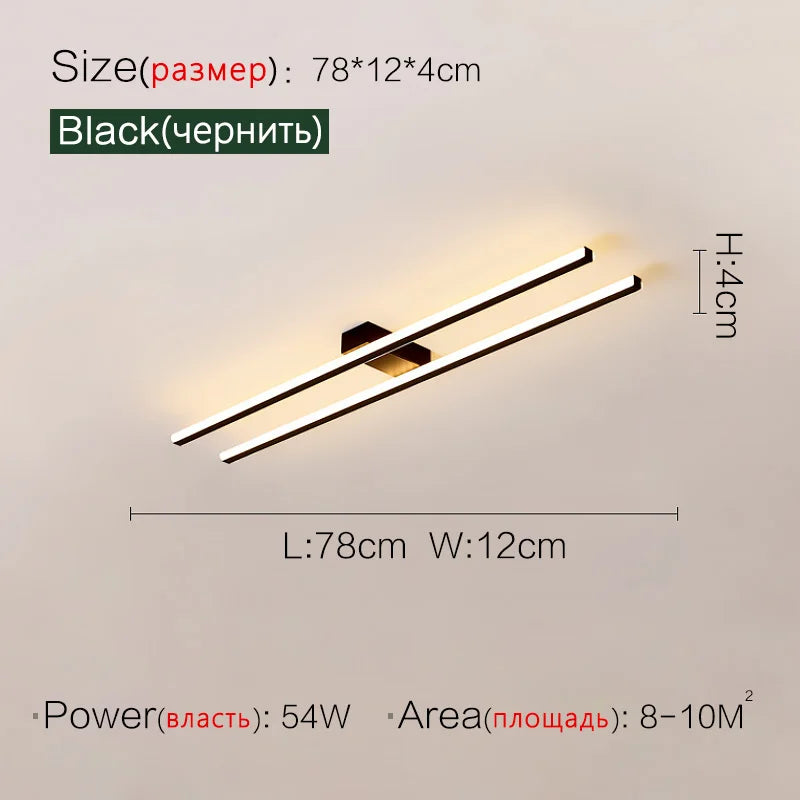 Simple Modern Ceiling Lamp for Corridor, Entryway, Balcony: Elegant and Luxurious