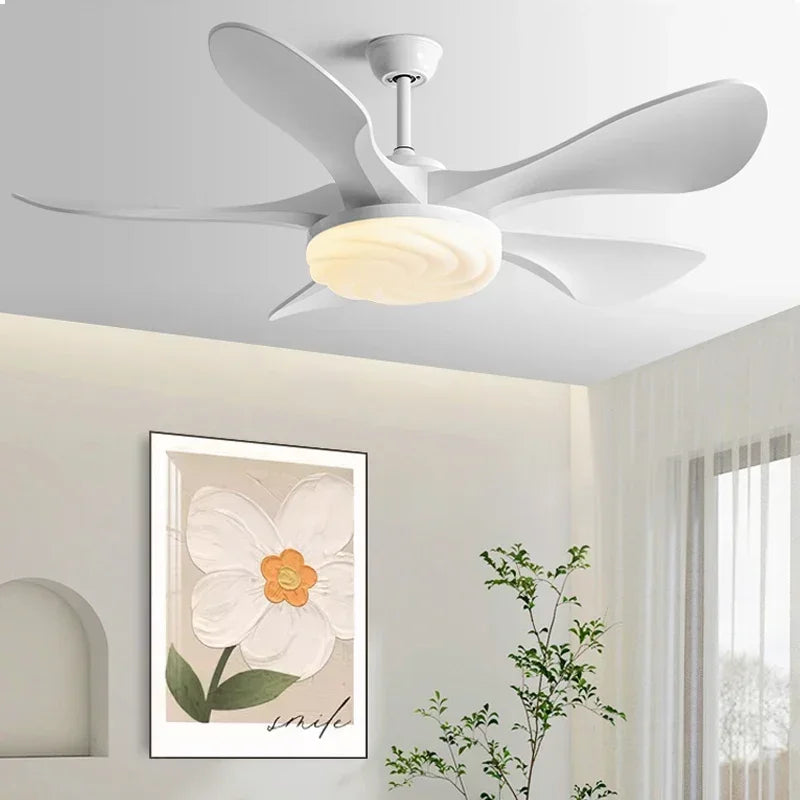 Modern LED Ceiling Fan with Strong Winds and Quiet Mute Operation