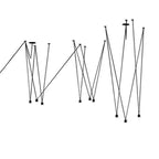 Geometric Pendant Lamp Modern Simple Lights Decoration Vintage Kitchen Coffe