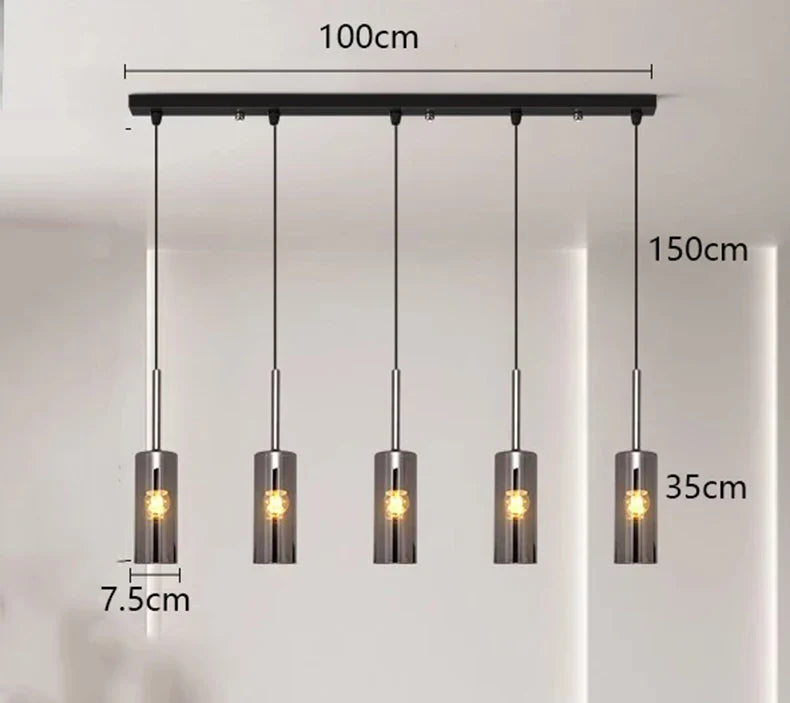 Modern LED Pendant Chandeliers for Living Room and Dining Room Lighting