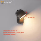 Rotatable LED Wall Lamp for Bedroom, Staircase, Balcony - Modern Minimalist Design