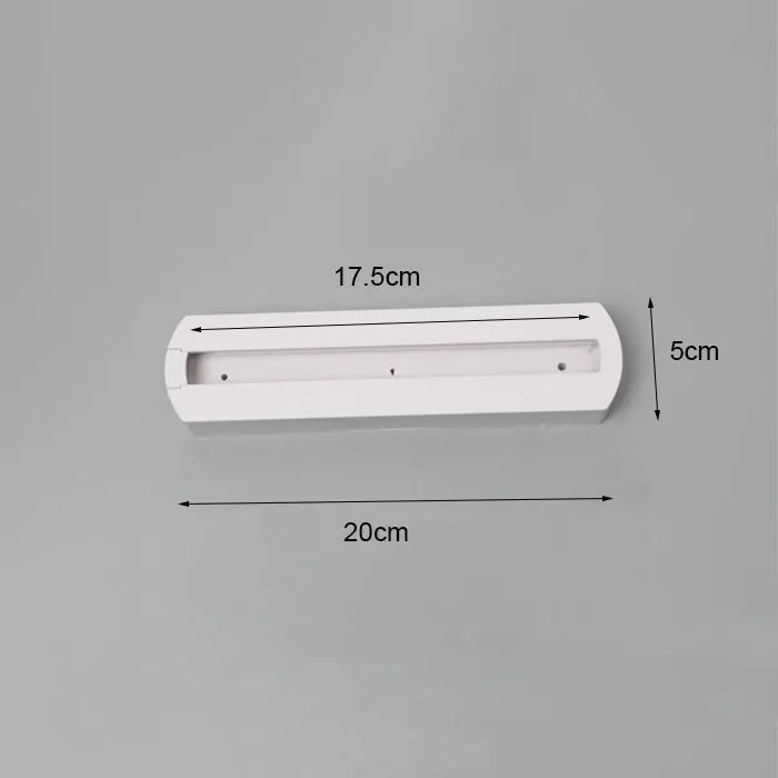 Surface Mount Track Light Adapter | Black/White Mini Track Base for Ceiling Light