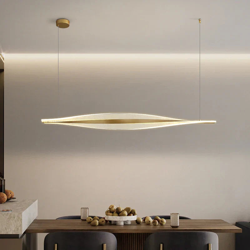 Acrylic Led Pendant Lamp for Dining Room, Bar & Kitchen - Minimalist Hanging Lights