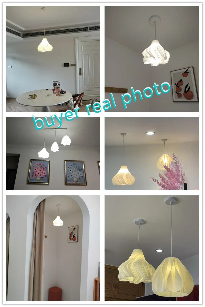 Modern 3D Print Ceiling Chandelier for Living Room & Restaurant Dining Décor