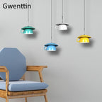 Ceramic Cup Pendant Light: Stylish LED Hanging Lamp for Home Decor and Kitchen