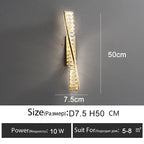 Luxury Irregular Crystal LED Ceiling Chandelier