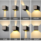 Outdoor Wall Light 10W Up Down Adjustable Angle for Corridor Garden Decor