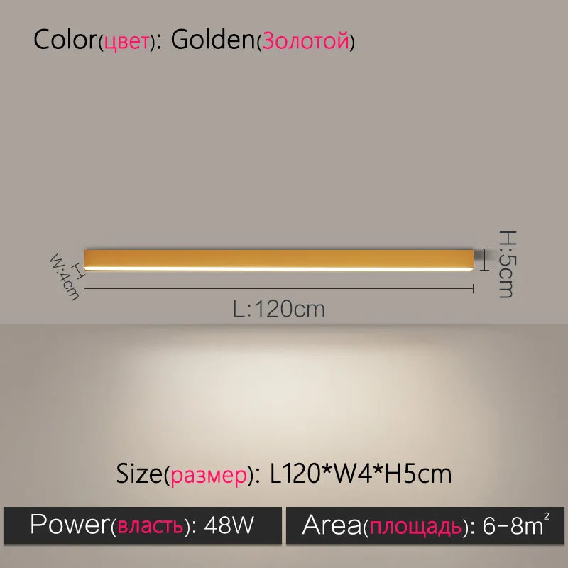 Modern LED Ceiling Lamp for Living Room Kitchen Bedroom Office Lighting